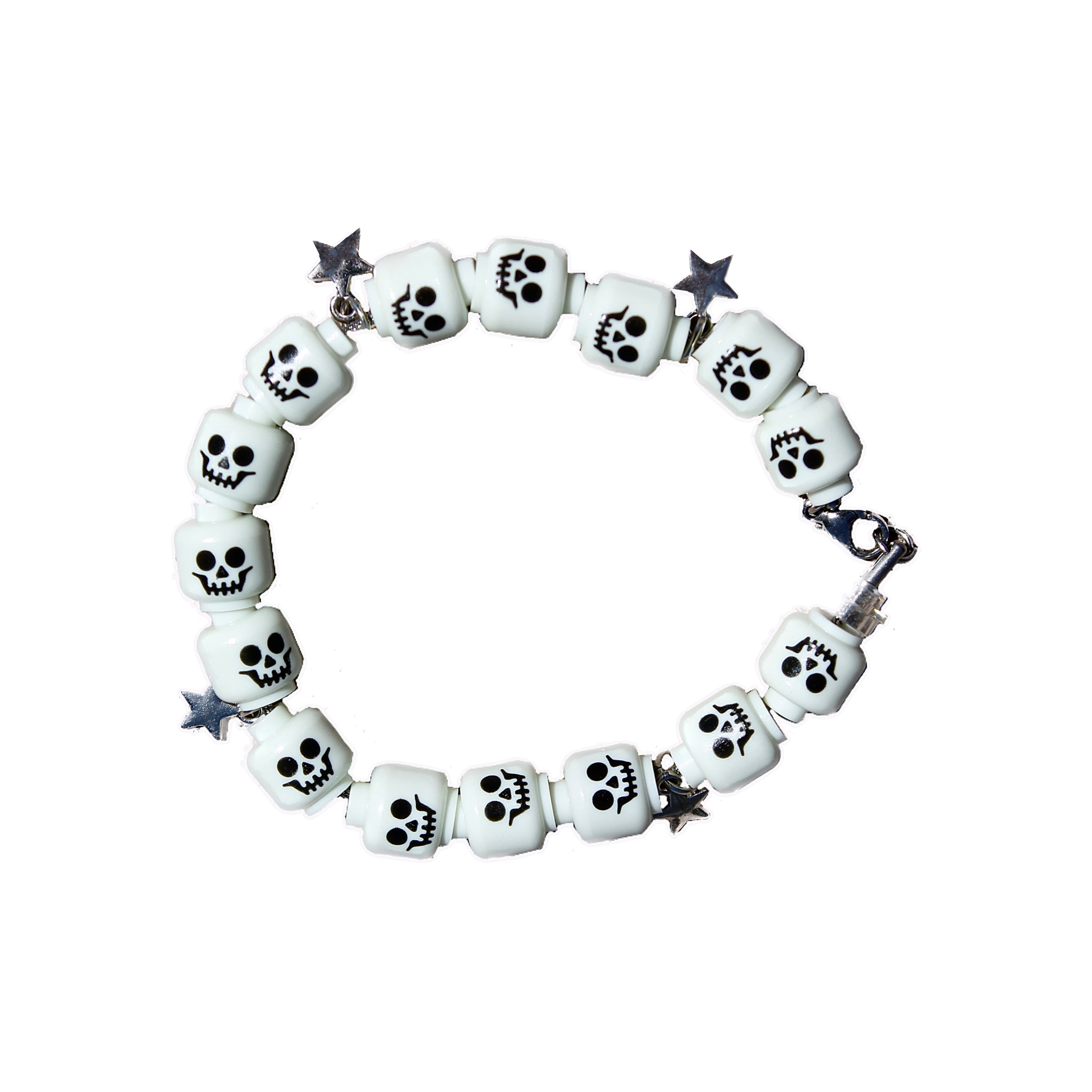 Skeleton head deals bracelet